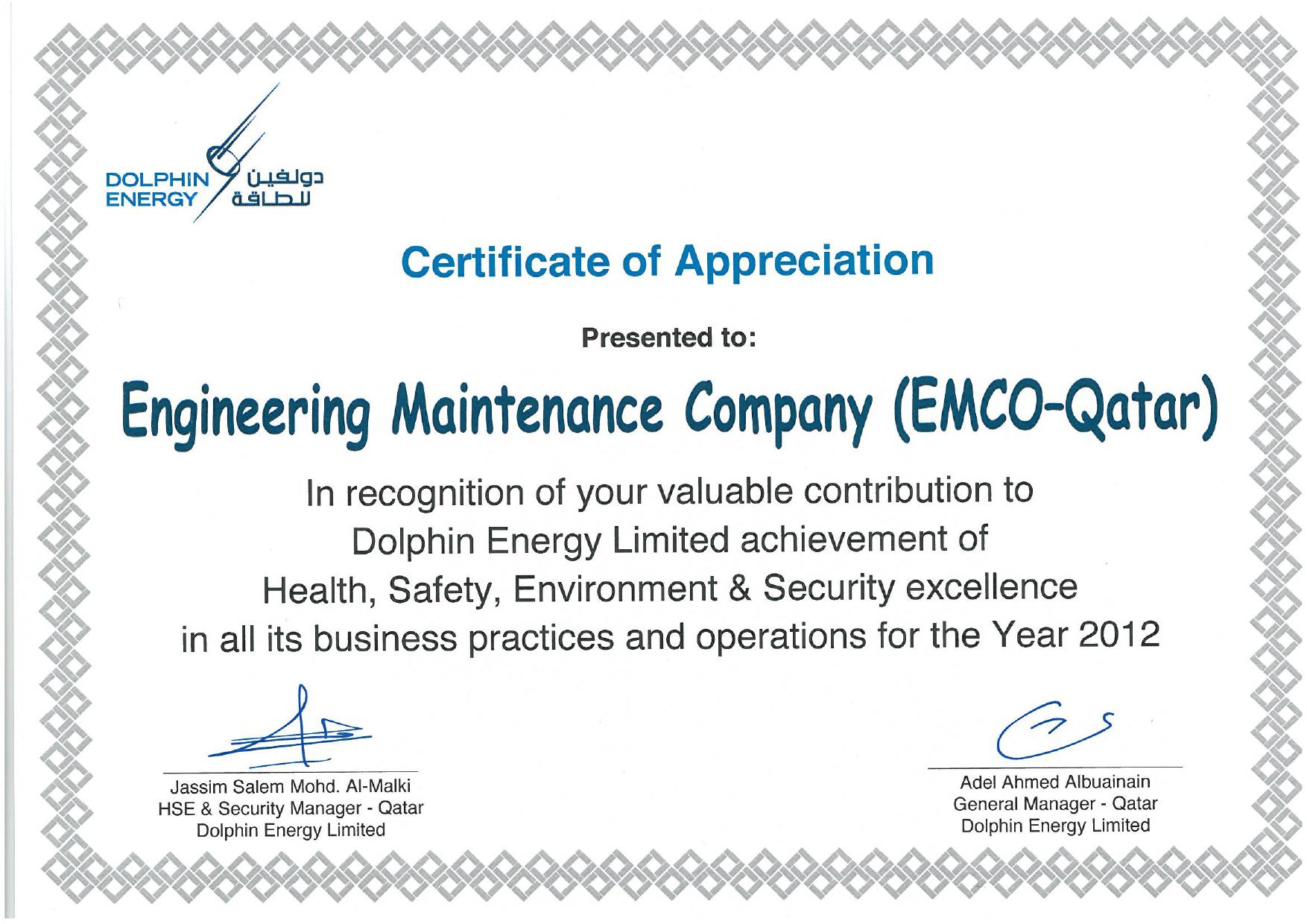 Certificate 30